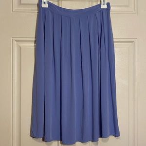 Pleated Midi Skirt